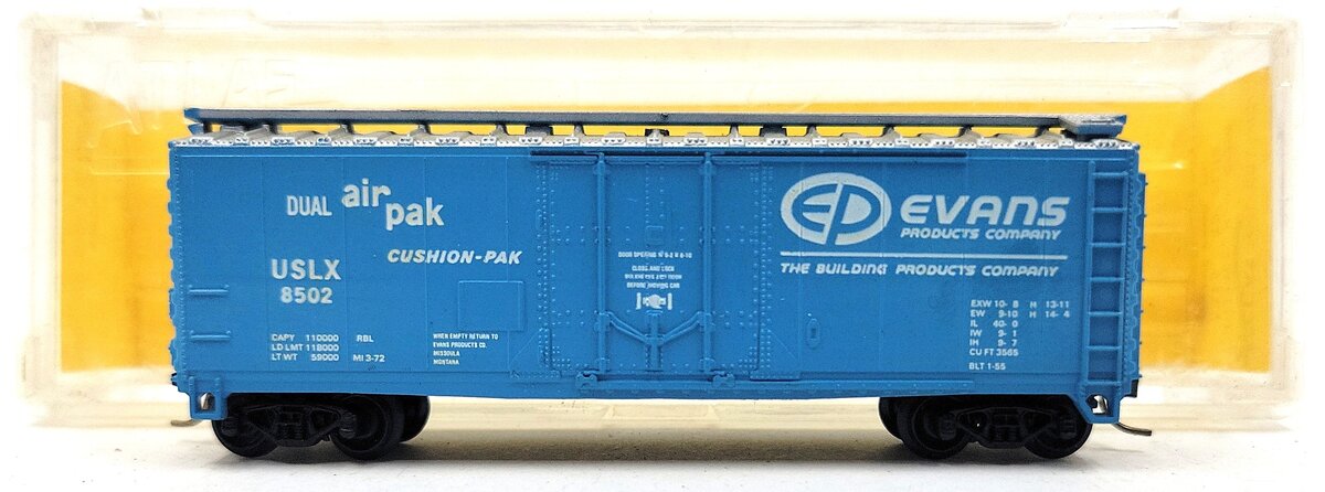Atlas 3313 N Scale Evan's Produce 40' Plug Reefer Car LN/Box
