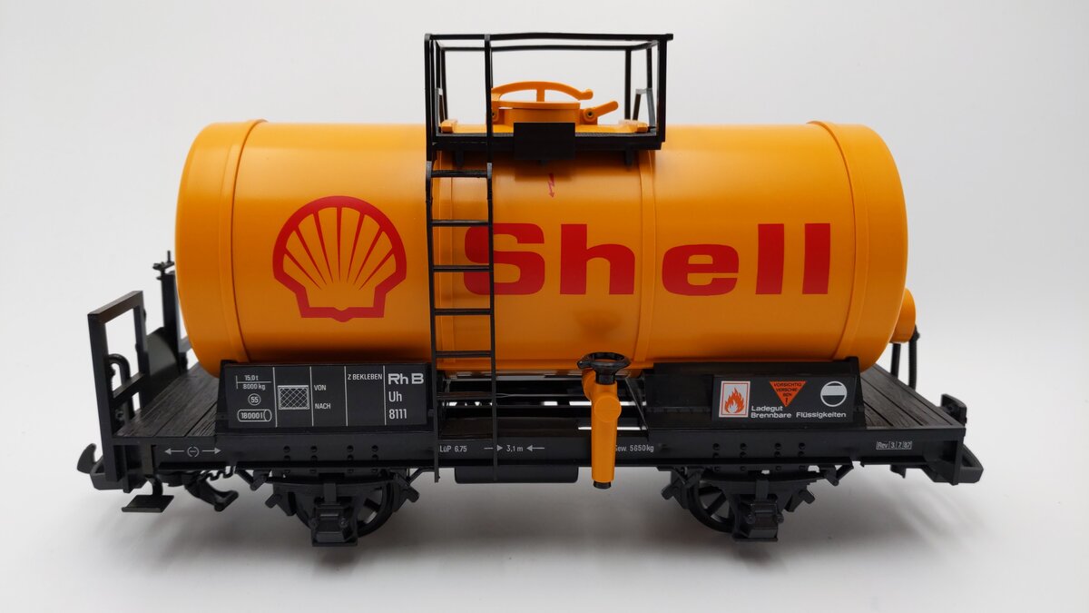LGB 4280 G Scale Shell Tank Car #A-10 EX/Box