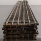 Gargraves WT-201-37 O 37" Regular Tinplate 3-Rail Straight Track Sections (10) VG