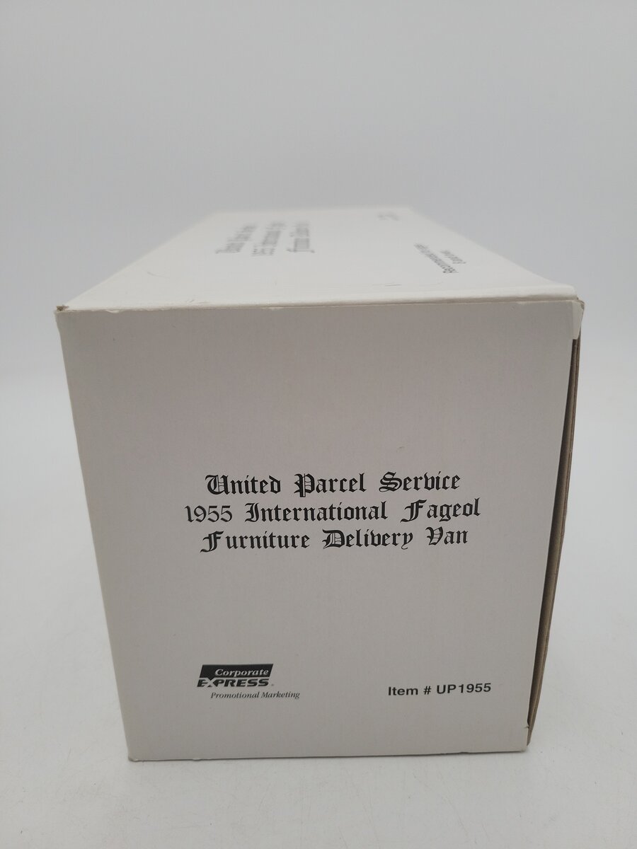 Corporate Express UP1955 1:28 Scale UPS 1955 Fageol Furniture Delivery Van EX/Box