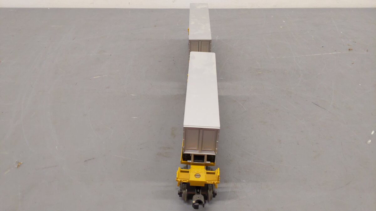 Lionel 6-16322 O Gauge TTUX Flatcar with 2 Sealand Trailers #16321, #16322 EX