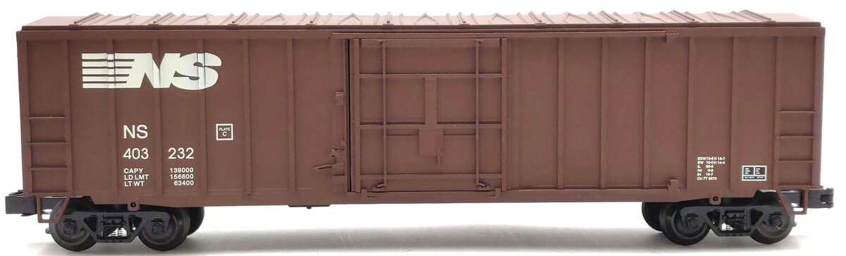 Weaver U14026LD O Scale Norfolk Southern 50' Plug Door Boxcar #403232 LN