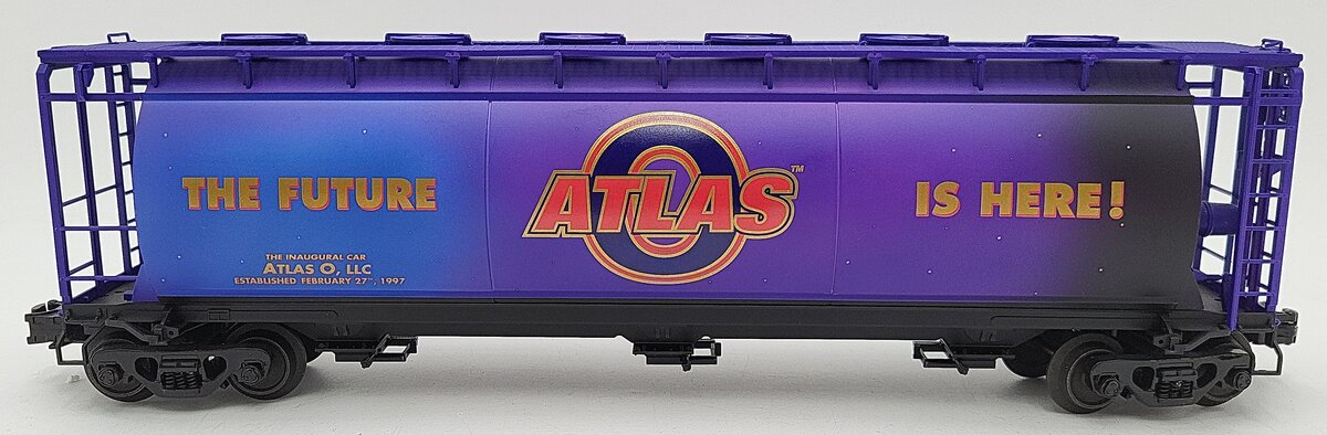 Atlas 1998 O Gauge ACF Commemorative 3-Bay Cylindrical Hopper (3Rail) LN