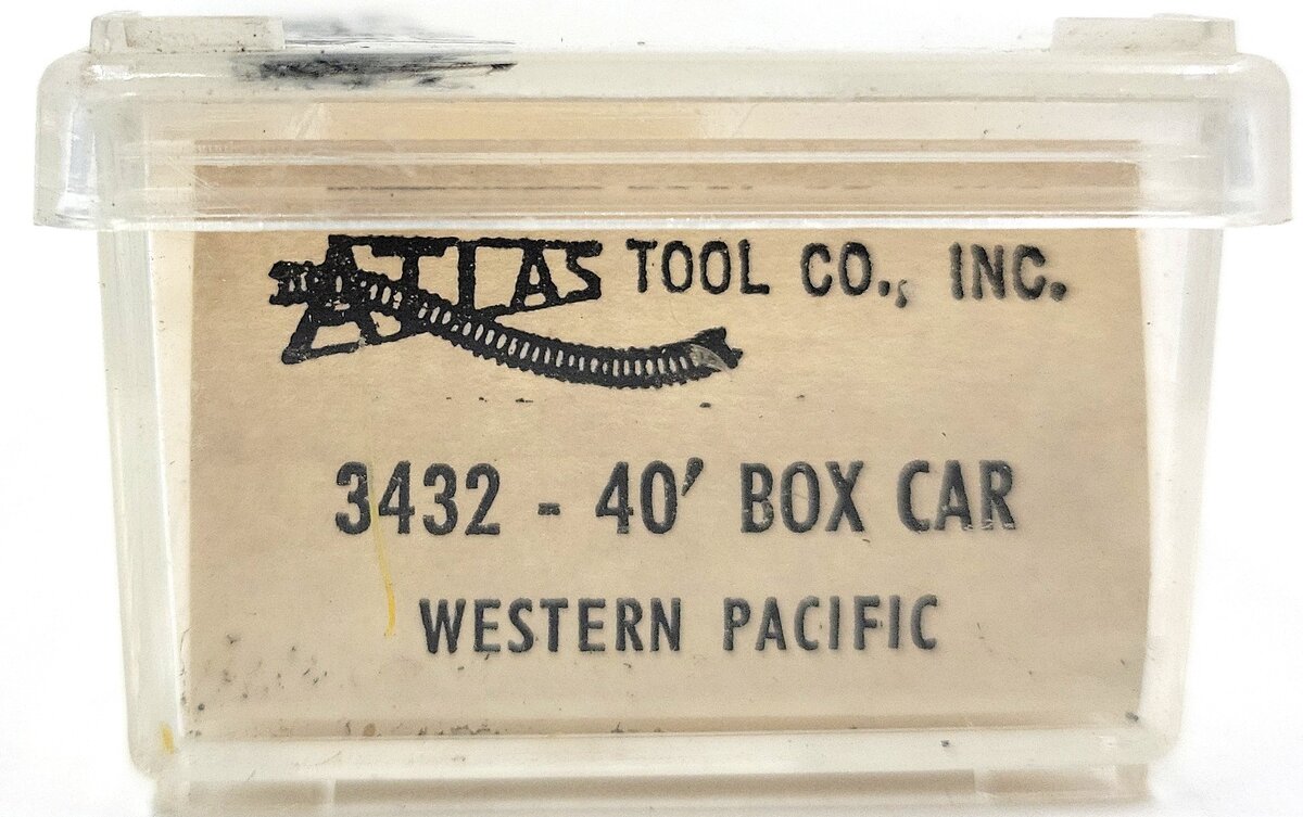 Atlas 3432 N Scale Western Pacific 40' Boxcar #21385 LN/Box