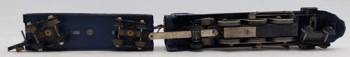 American Flyer 350 Vintage S B&O The Royal Blue 4-6-2 Diecast Steam Locomotive VG
