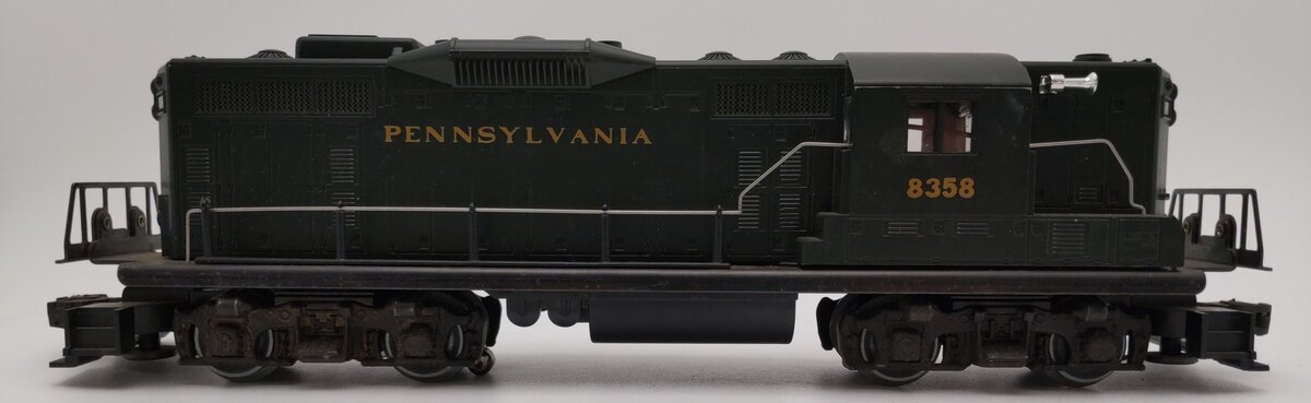 Lionel 6-8358 O Gauge Pennsylvania GP-9 Non-Powered Diesel Locomotive EX