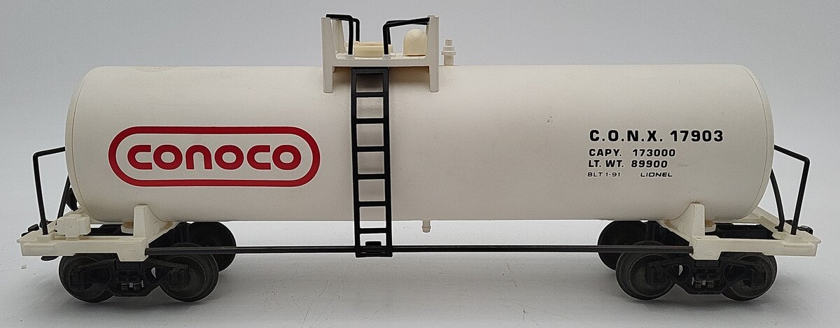 Lionel 6-17903 O Gauge Conoco Unibody Tank Car EX