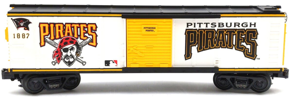 MTH 30-74182 O Gauge Pittsburgh Pirates Box Car #1887 LN