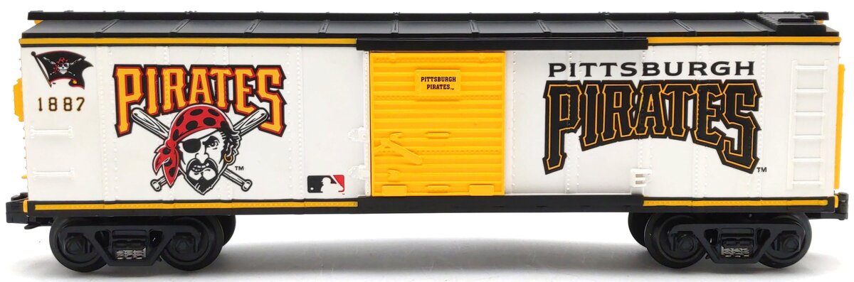 MTH 30-74182 O Gauge Pittsburgh Pirates Box Car #1887 LN