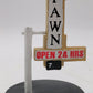 JF Sports Marketing LLC Miniature Desk Gold & Silver Pawn Sign Replica NIB