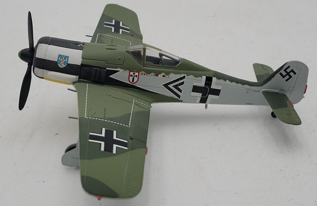 Franklin Mint B11B586 1:48 Diecast FW-190 Focke-Wulf 