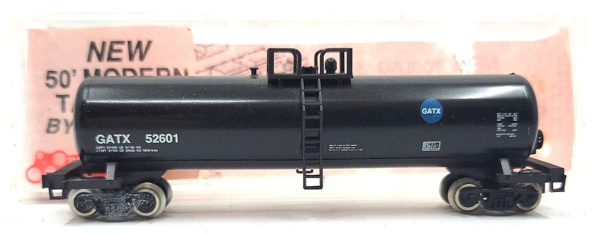 Roundhouse 8441 N Scale GATX 50' Modern Tank Car #52601 EX/Box