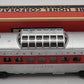 Lionel 2442 Vintage O Lionel Lines Clifton Red Stripe Illuminated Vista Dome Car VG/Box