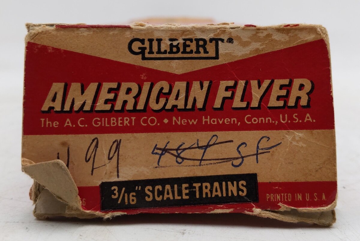 American Flyer 499 Vintage S New Haven Powered Electric Locomotive VG/Box