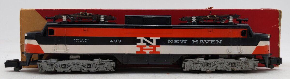 American Flyer 499 Vintage S New Haven Powered Electric Locomotive VG/Box