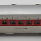 Lionel 2442 Vintage O Lionel Lines Clifton Red Stripe Illuminated Passenger Car VG/Box