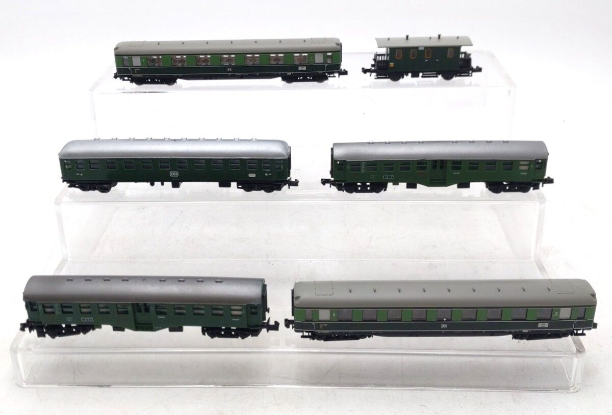 Arnold & Other N Scale Assorted Passenger Cars [6] EX