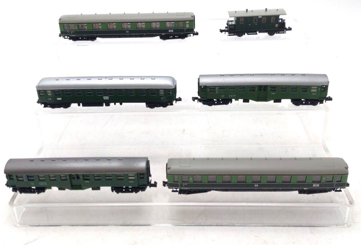 Arnold & Other N Scale Assorted Passenger Cars [6] EX
