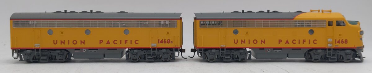 Athearn G1525 HO Scale Union Pacific F-7A/F-7B Diesel Locomotive Set #1468/1468B LN/Box