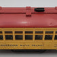 Lionel 60 Vintage O Gauge Postwar Lionelville Trolley with Black Lettering VG