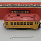 Lionel 60 Vintage O Gauge Postwar Lionelville Trolley with Black Lettering VG