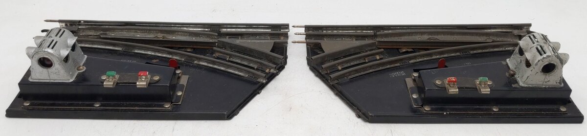 American Flyer 688 Vintage O Gauge Remote Control Track Switches (Pair) VG