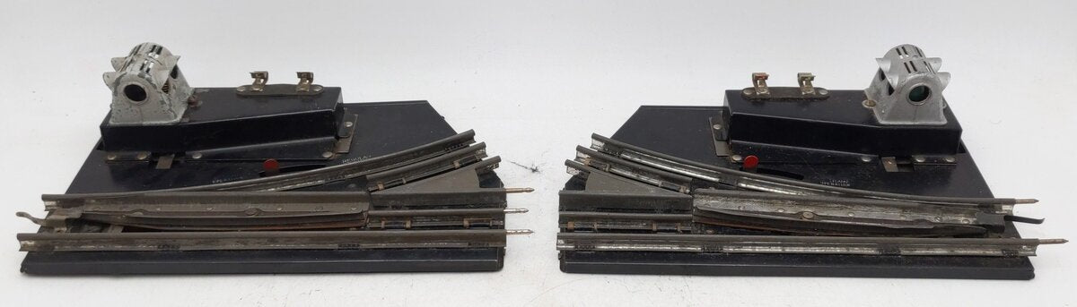 American Flyer 688 Vintage O Gauge Remote Control Track Switches (Pair) VG