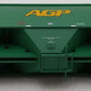 Atlas 3001101-3 O Gauge AGP Trinity Covered Hopper #95172 EX