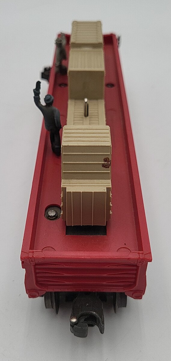 Lionel 3444 Vintage O Gauge Erie Operating Cop & Hobo Car VG/Box