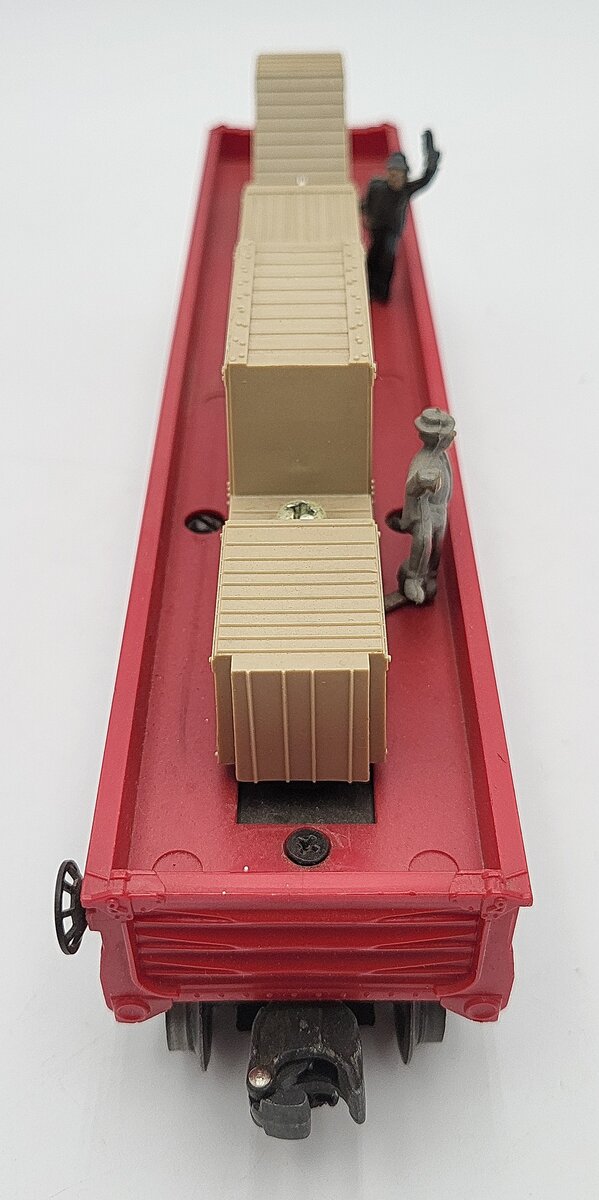 Lionel 3444 Vintage O Gauge Erie Operating Cop & Hobo Car VG/Box