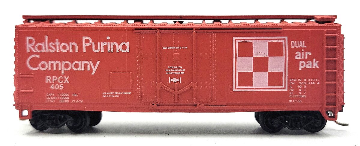 Atlas 3317 N Ralston Purina Boxcar #405 LN/Box