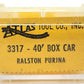 Atlas 3317 N Ralston Purina Boxcar #405 LN/Box