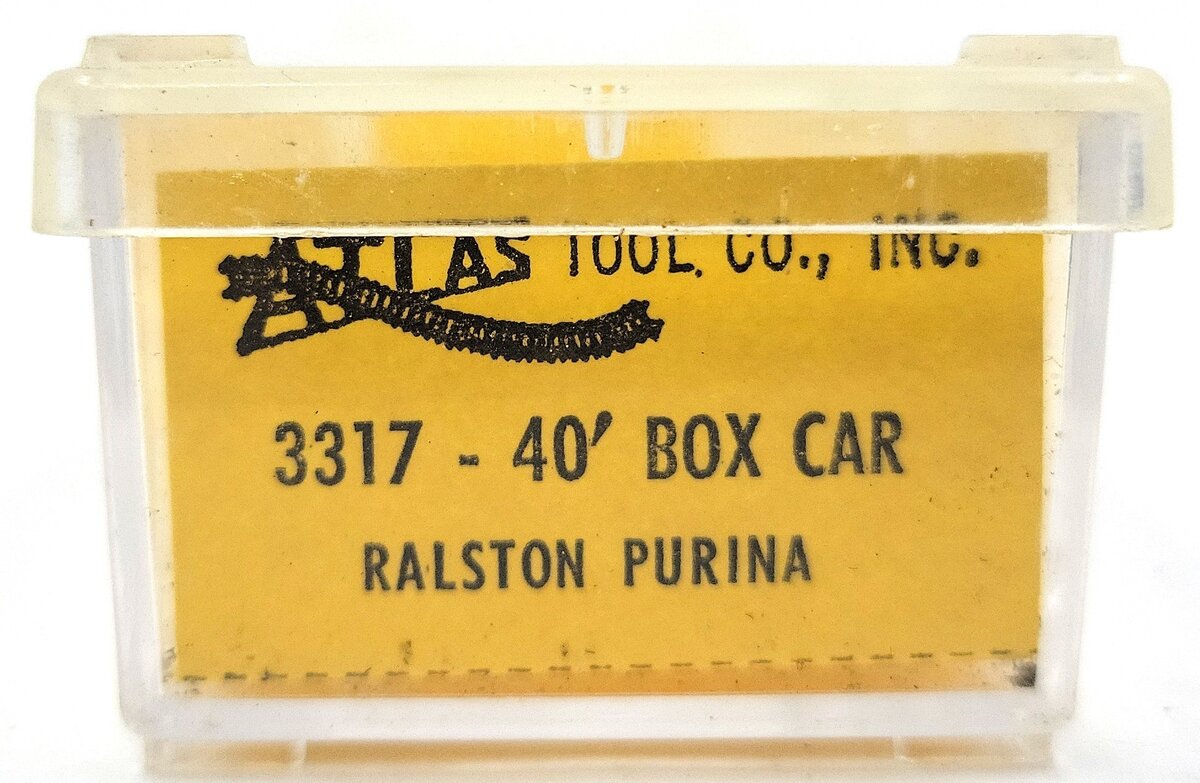 Atlas 3317 N Ralston Purina Boxcar #405 LN/Box