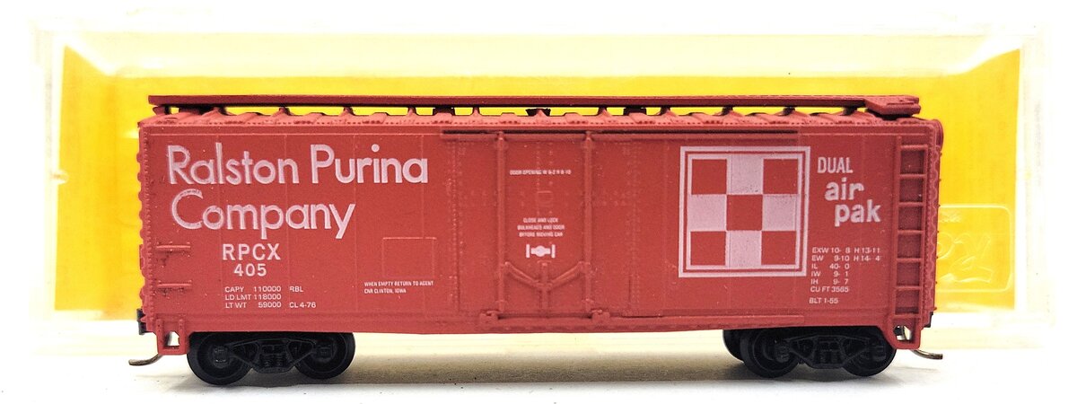 Atlas 3317 N Ralston Purina Boxcar #405 LN/Box