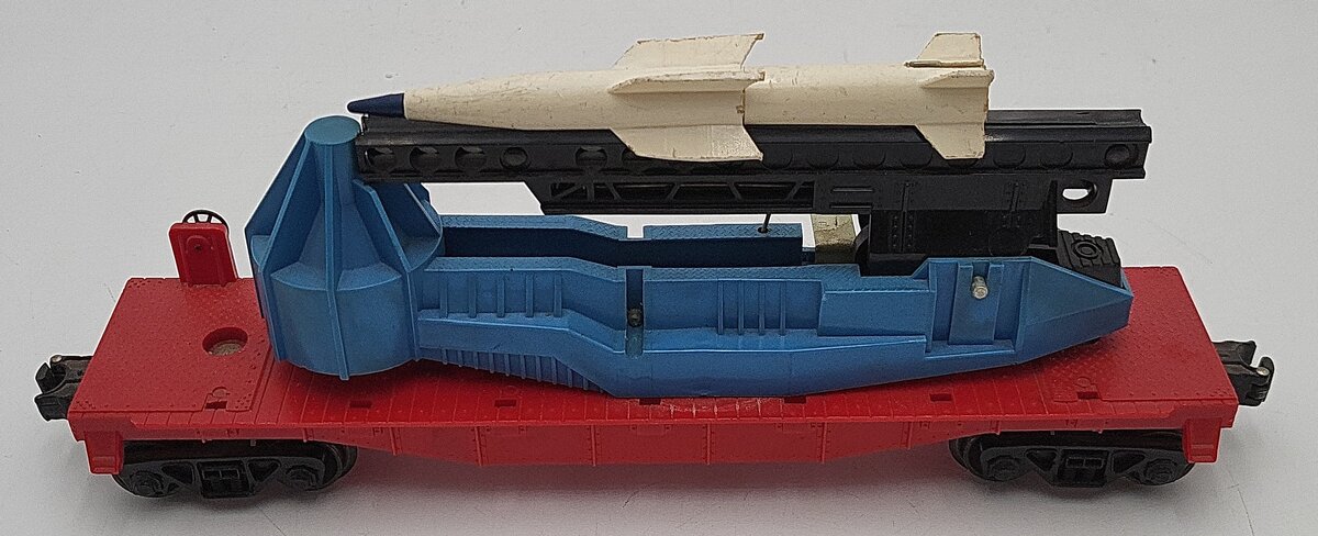 Lionel 6650 Vintage O IRBM Rocket Launcher VG