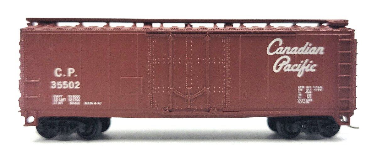 Atlas 3416 N Scale Canadian Pacific Box Car #35502 LN