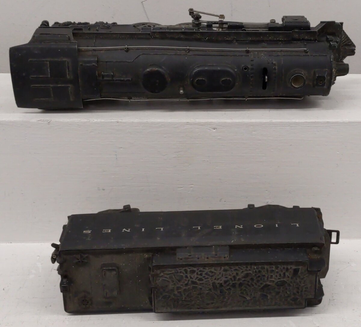 Lionel 2055 Vintage O 4-6-4 Hudson Steam Locomotive with 6026W Tender VG