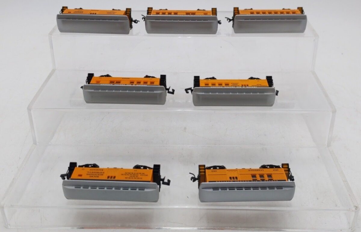 N Scale Assorted Denver & Rio Grande Western Passenger Cars [7] EX