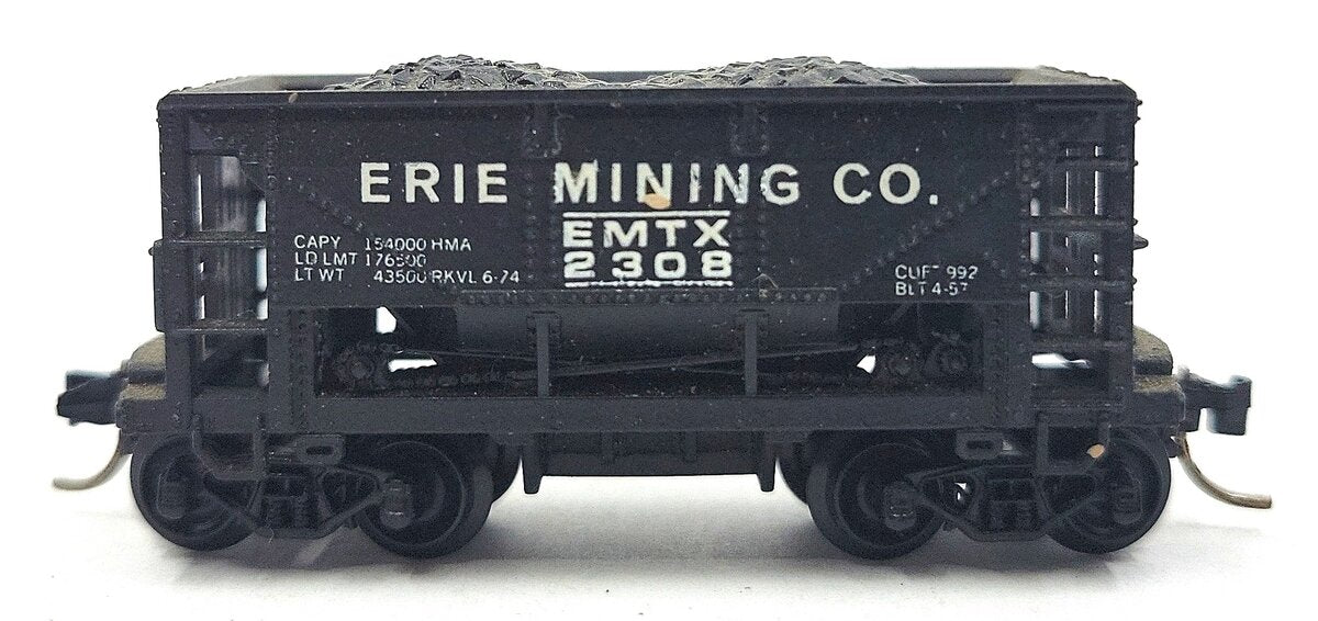 Atlas 3211 N Erie Mining 70 Ton Hopper Car #2308 EX