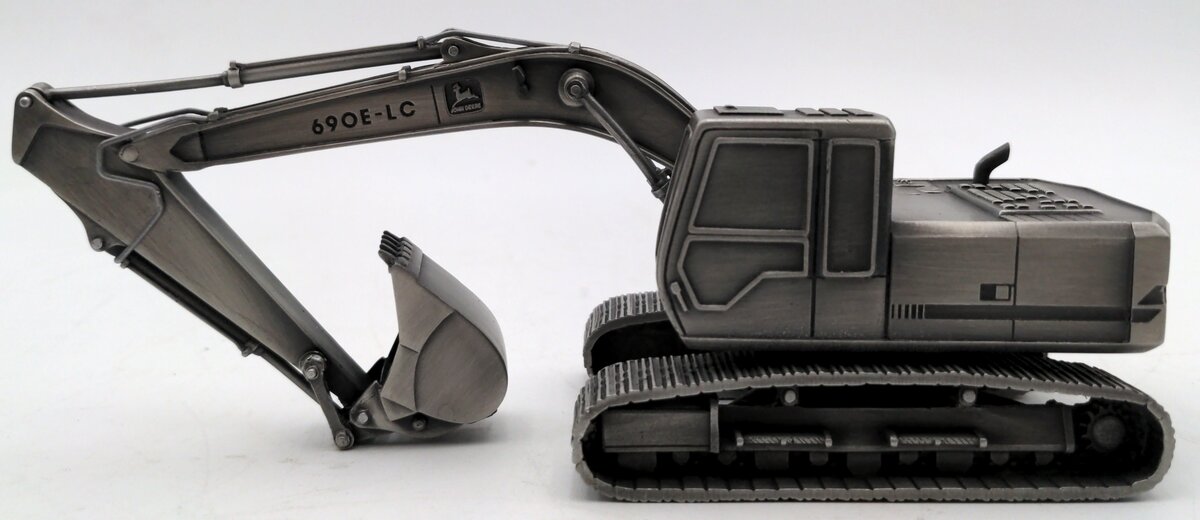 Precision Pewter-Craft 690E-LC 1:50 Scale Pewter John Deere Excavator NEW