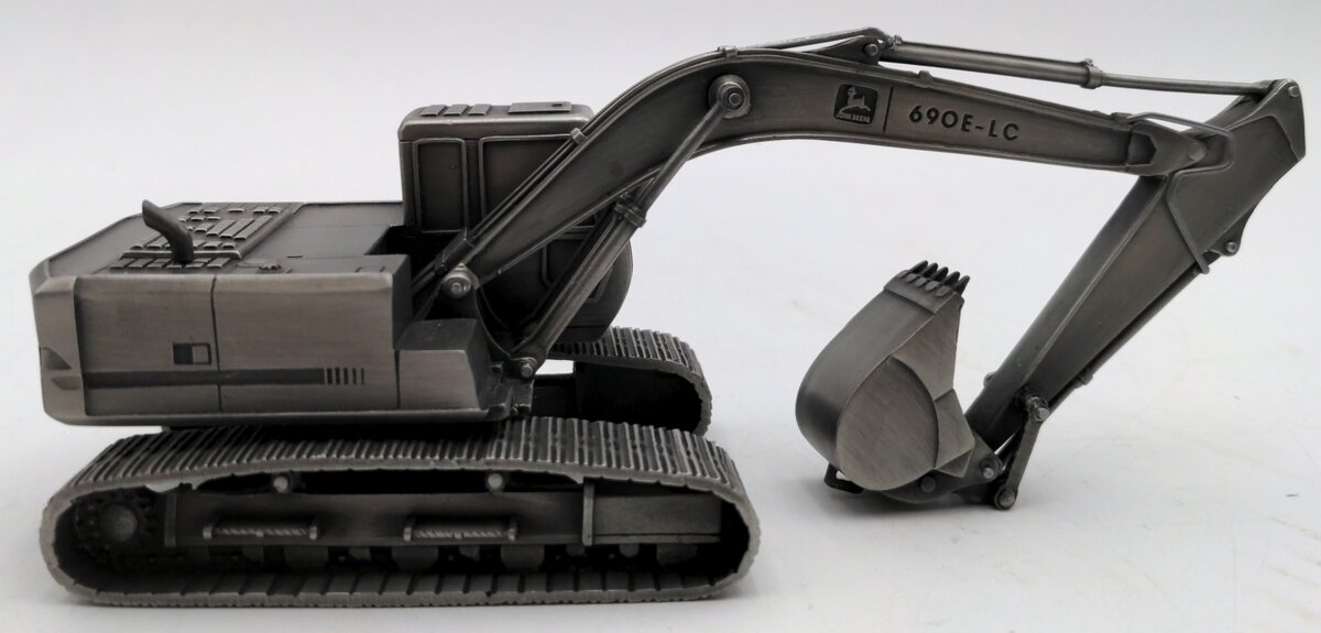 Precision Pewter-Craft 690E-LC 1:50 Scale Pewter John Deere Excavator NEW