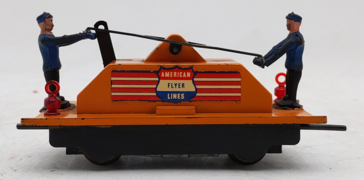 American Flyer 740 Vintage S American Flyer Lines Operating Handcar VG/Box
