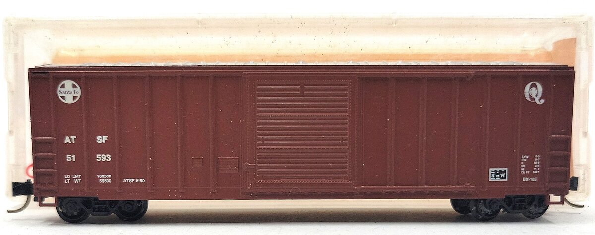 Roundhouse 8844 N Scale Santa Fe Single Door Box Car EX/Box