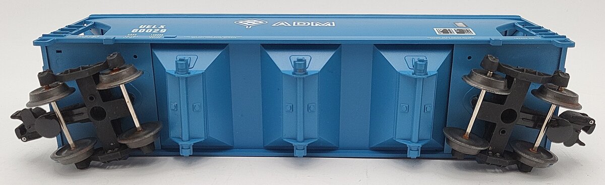 Lionel 6-17118 O Gauge Archer Daniels Midland 3-Bay ACF Hopper #60029 VG