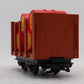 LGB 4045 G Scale Flat Car with Red Shell Barrels LN