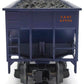 Weaver 97769 O Gauge Chicago & Eastern Illinois 2-Bay Offset Hopper VG