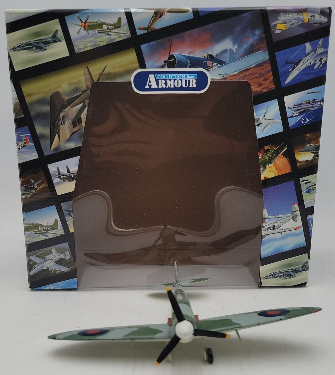 Franklin Mint B11E779 1:48 Diecast Navy Supermarine Spitfire VG/Box