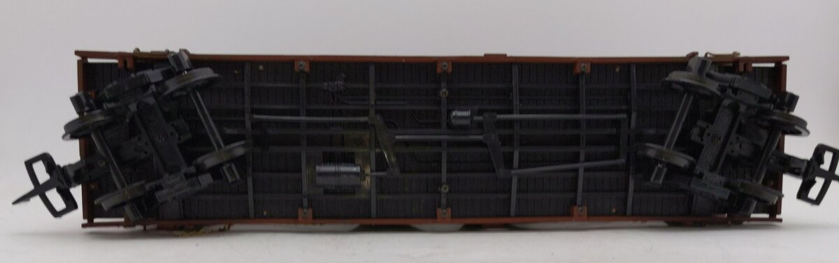 Aristo-Craft 46513 PRR Piggyback Flatcar w/2 Trailers EX