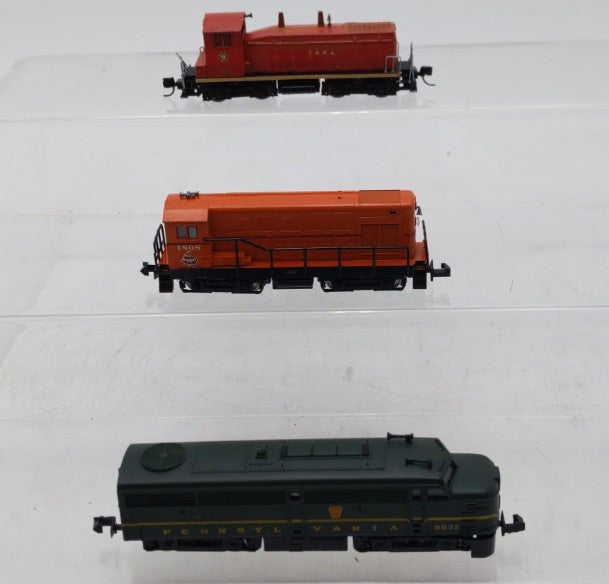Trix & Other N Scale Assorted Customized Diesel Locomotive [3] VG