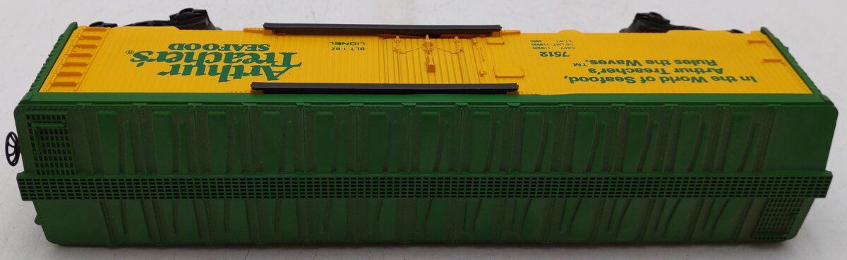 Lionel 6-7512 O Gauge Arthur Treacher's Refrigerator Car #7512 EX